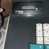 Old vintage calculating machine