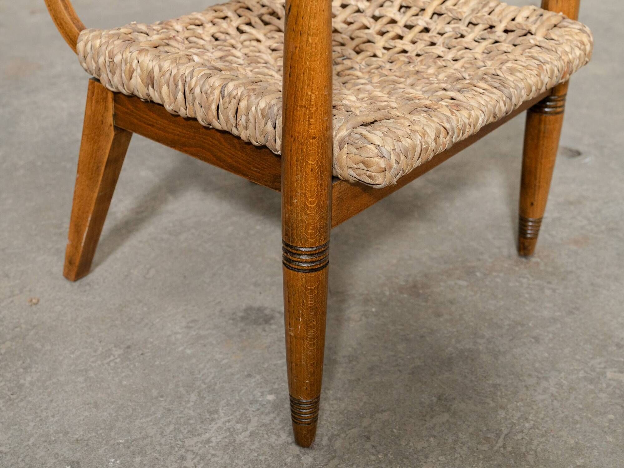 Vintage armchair by A. Audoux & F. Minet, Vibo Vesoul edition