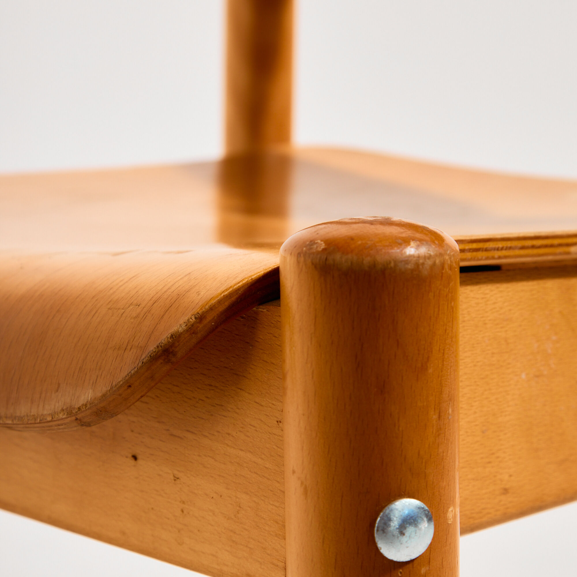 Stackable oak chair