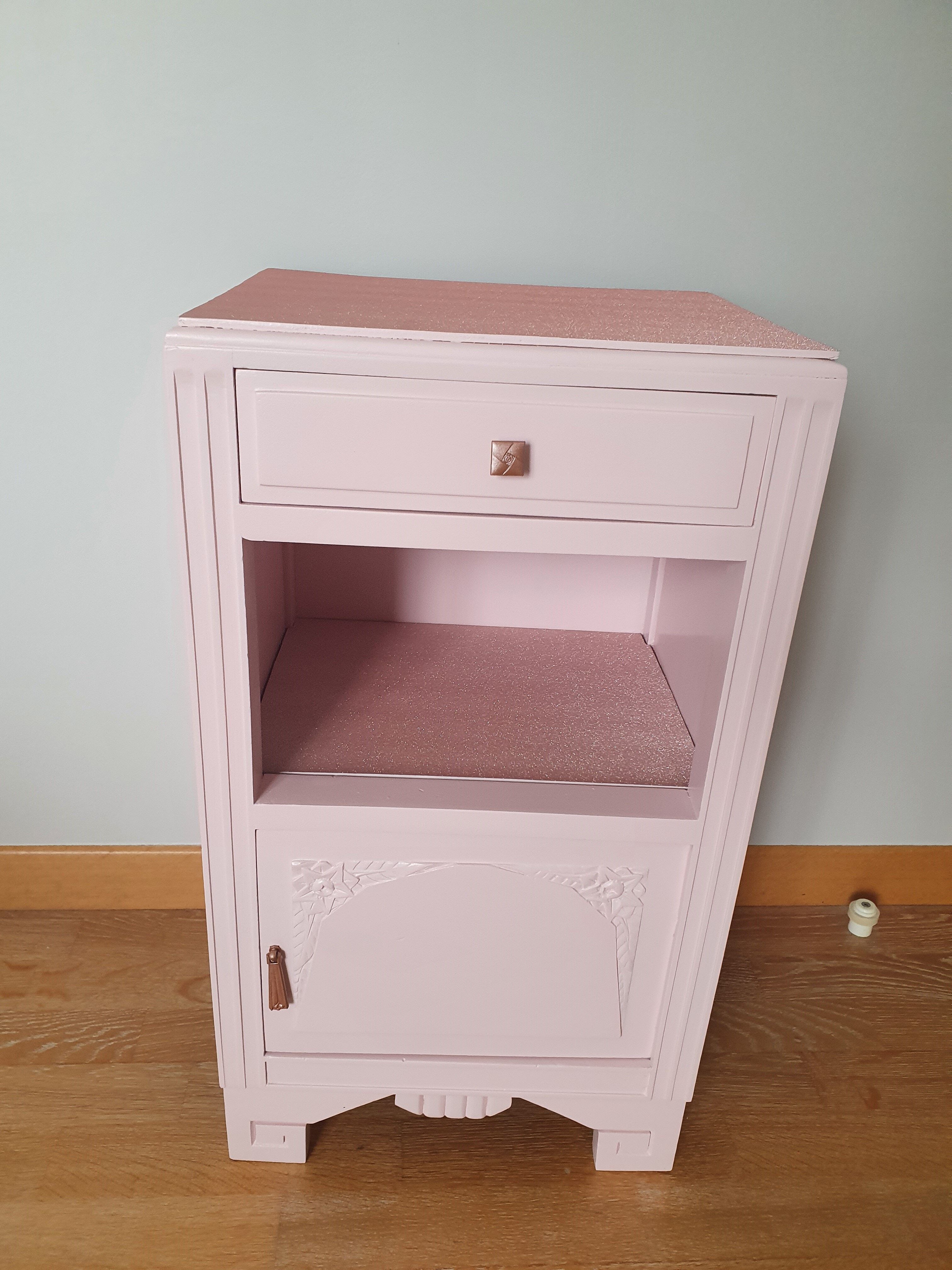 Art deco bedside table