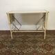 Old metal medical table