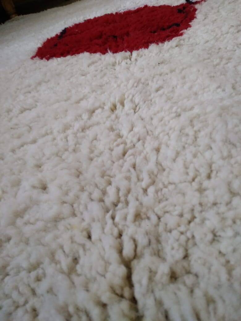 Contemporary Berber rug burst of silence 3*2 m