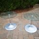 Tables d'appoint verres