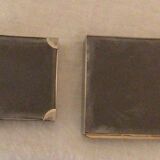 Vintage Lancel ashtray and cigarette box