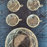 Cristal Saint Louis cream service