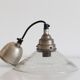 Suspension en verre vintage
