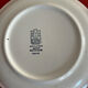 Twelve vintage dessert plates Gien Vésuve
