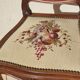 Antique Louis XV style chair in walnut
