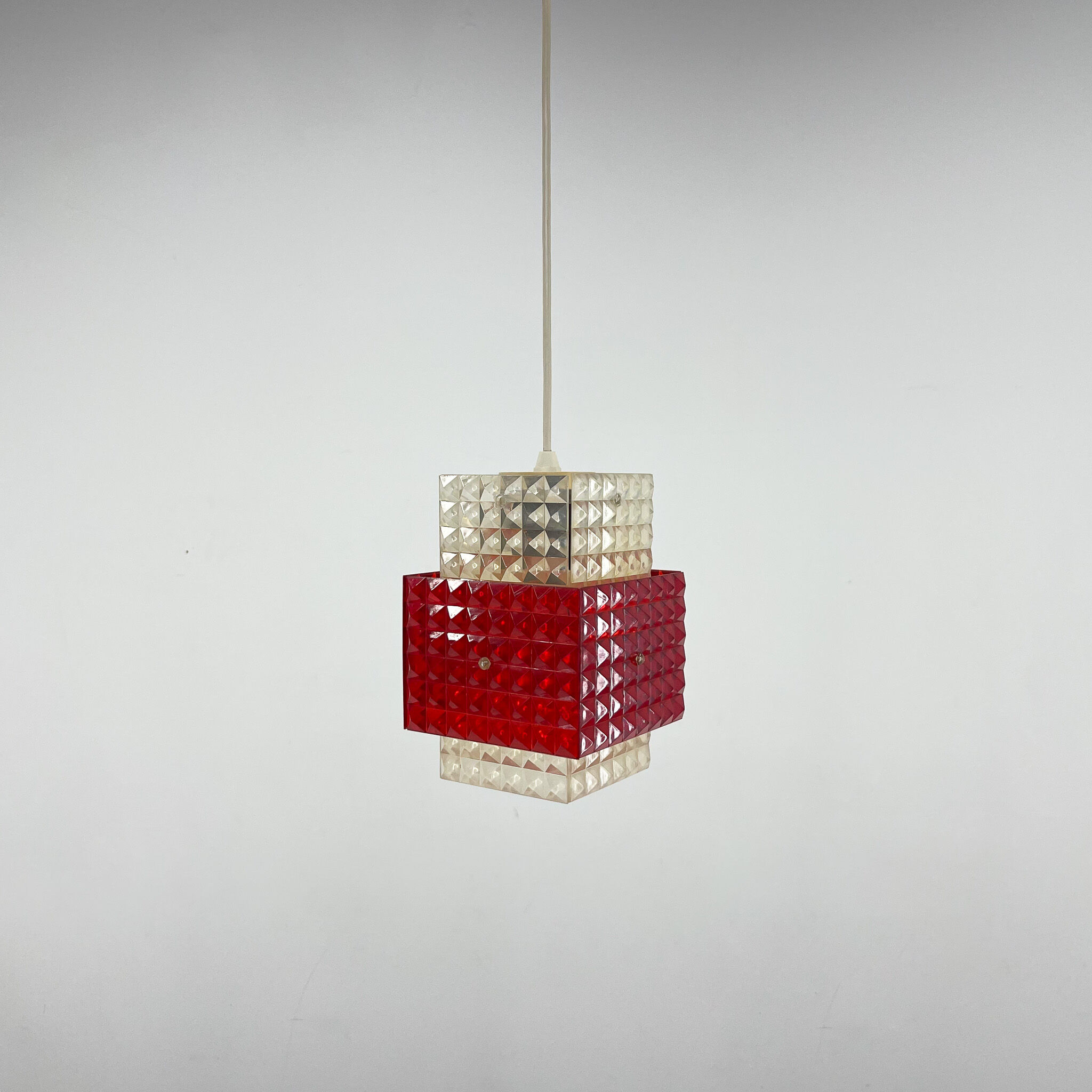 1970's Plastic Pendant Light, Germany