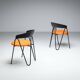 Pair of Memphis style chairs