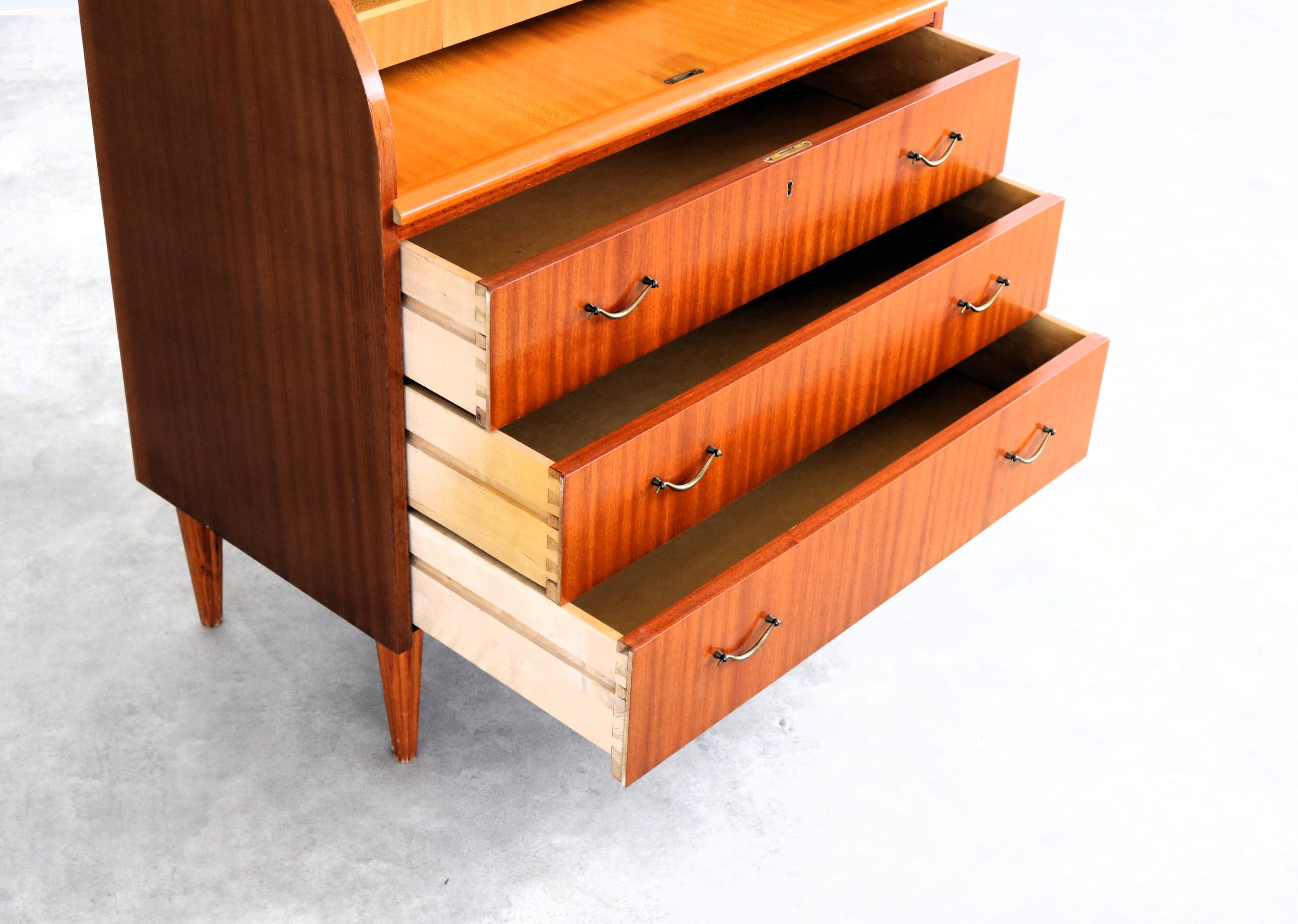 vintage secretary | desk | cabinet | 1960s | Swedish