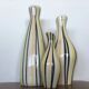 Set of design vases by Jarmila Formánková for Ditmar Urbach, 1970s