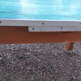 Vintage wooden formica kitchen table