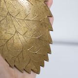 Empty pocket vintage brass sheet