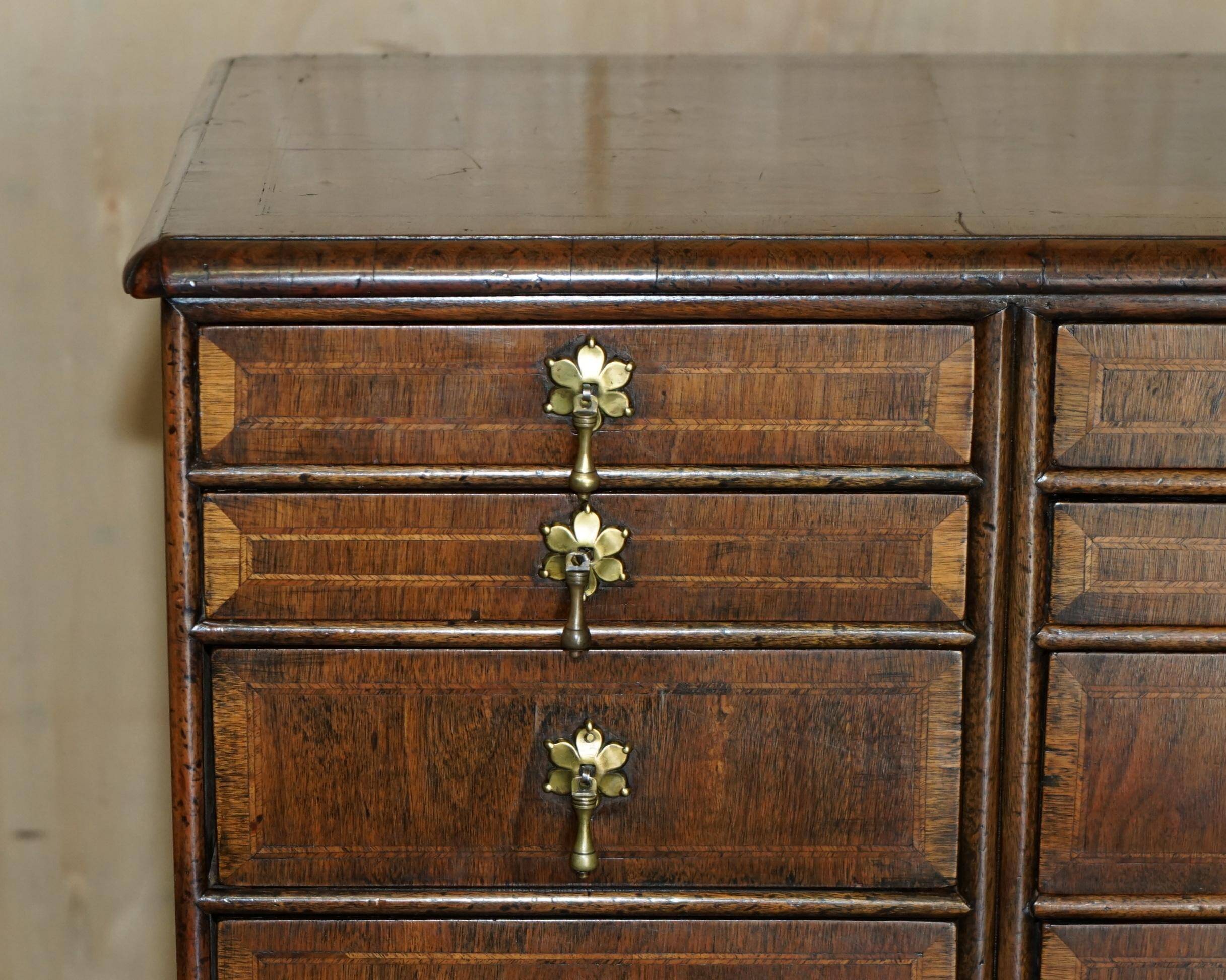 Burr Walnut Commode George III circa 1760