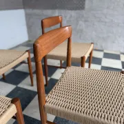 Set of 10 chairs by Henry Walter Klein