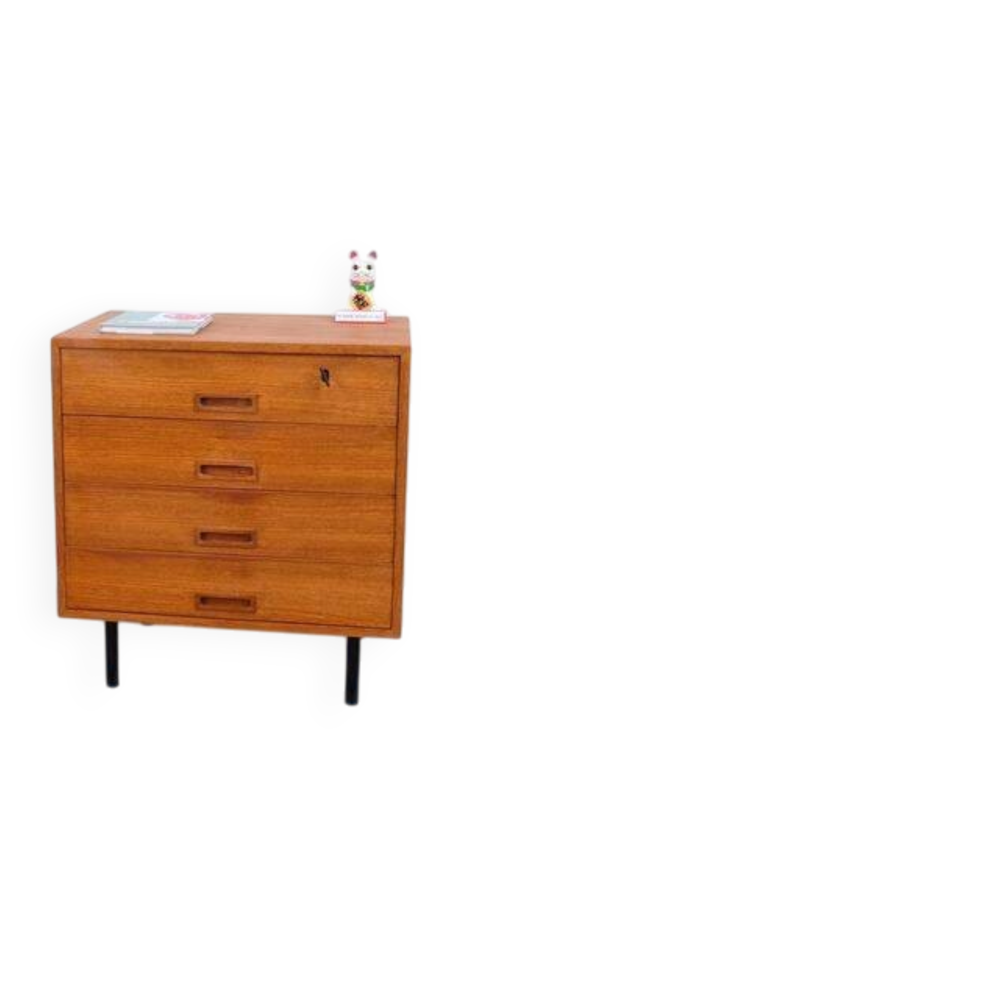 Vintage retro teak chest of drawers, 60s-70s style, 50s.