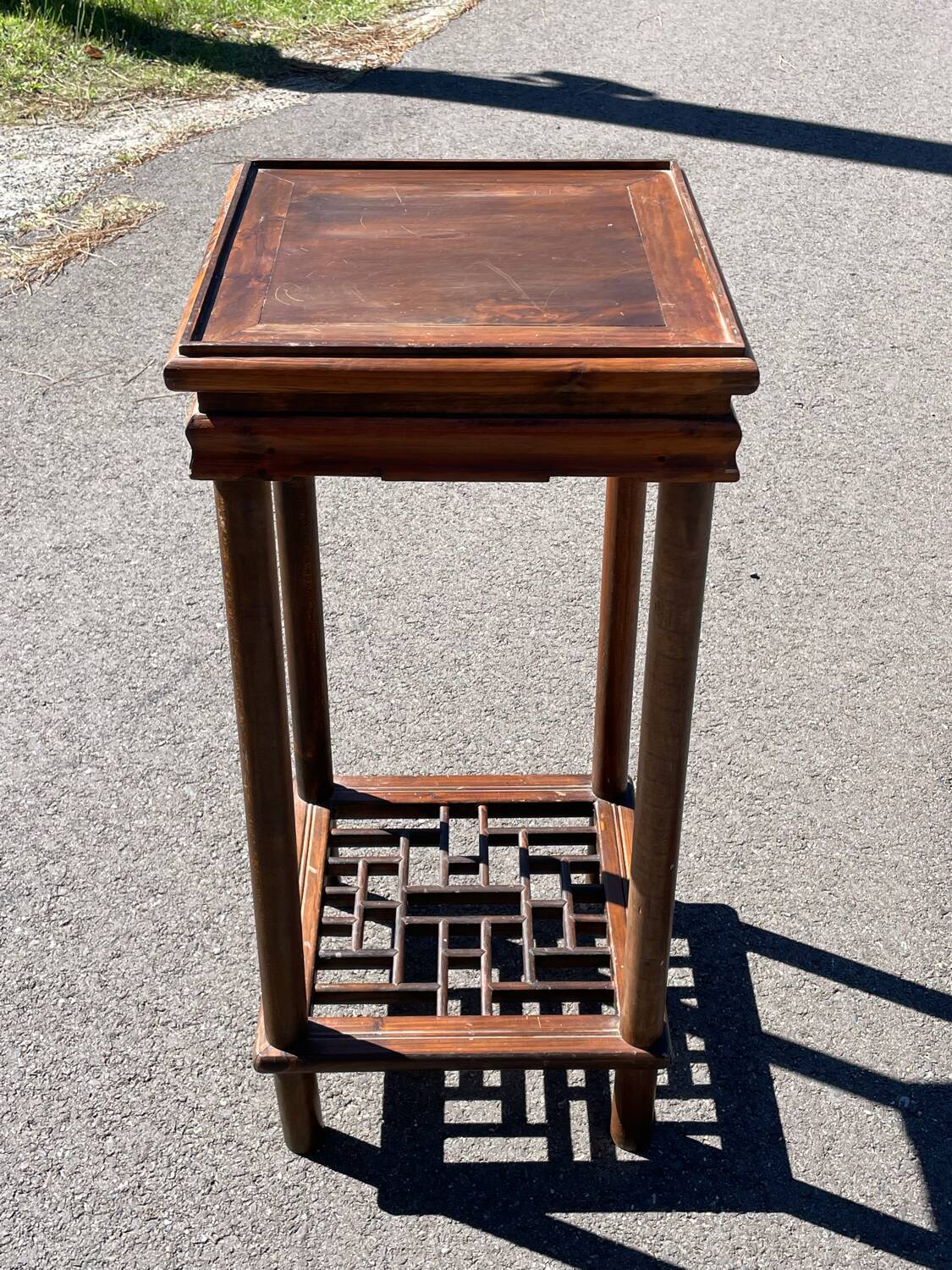 Chinese wooden tea table