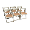 6 chaises pliantes 1960