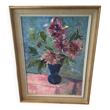 Oil painting table
