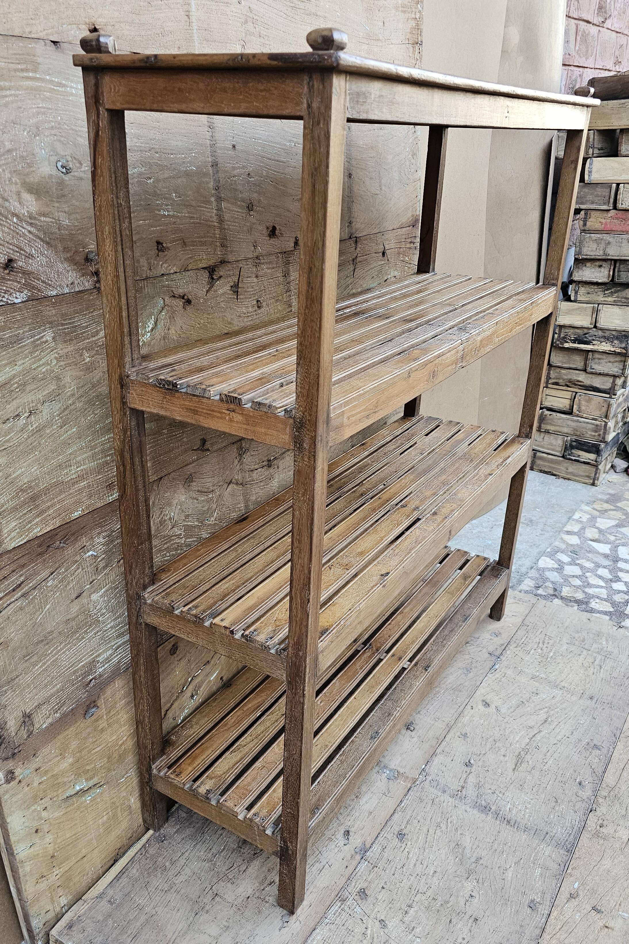 Old rack - shelf in Burmese teak
