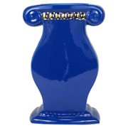 Heide Warlamis Vase Postmodern Grand Design Memphis, Vienna Collection, 1980s