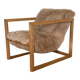 Fur armchair