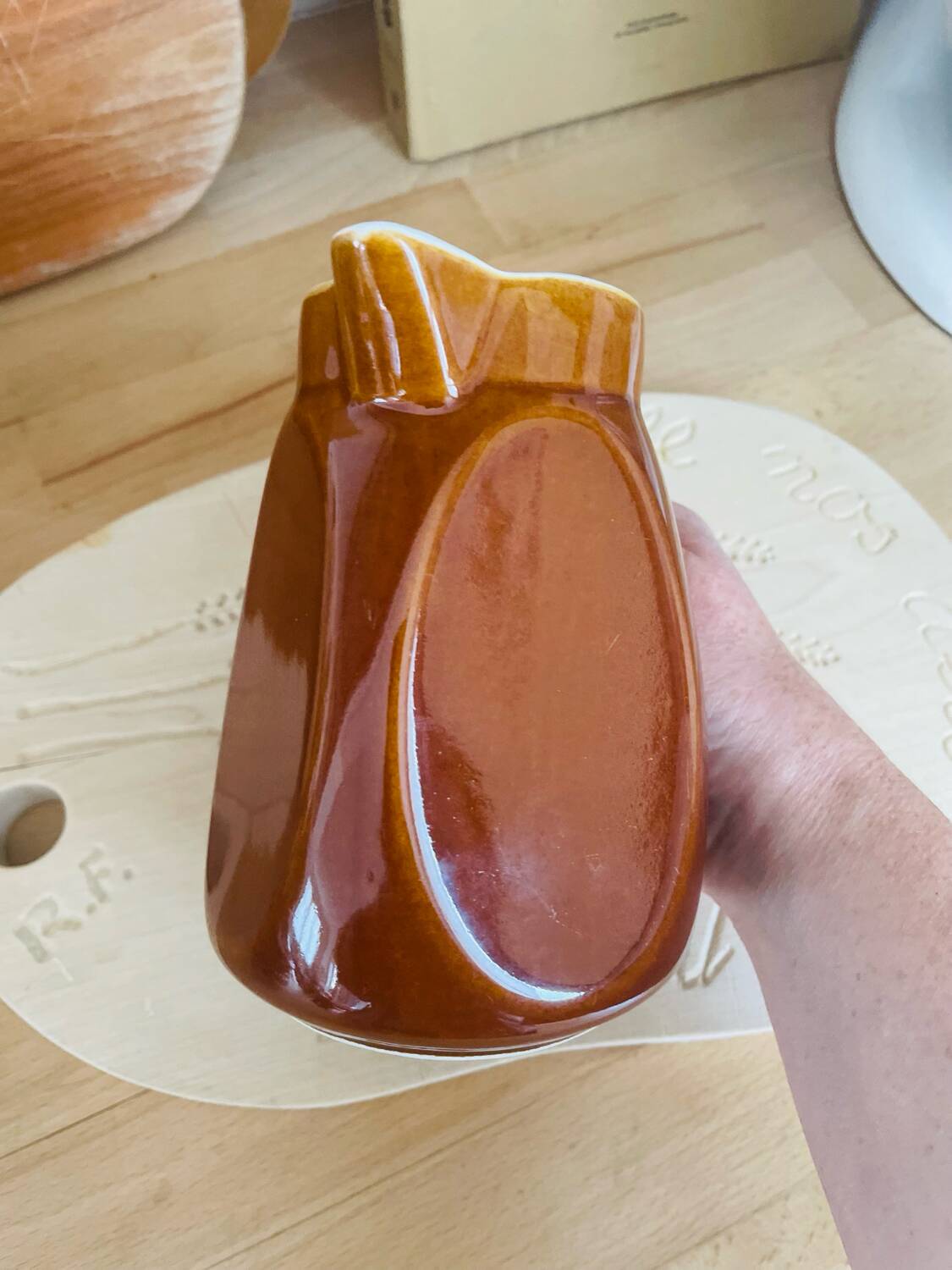 Vintage bistro milk jug