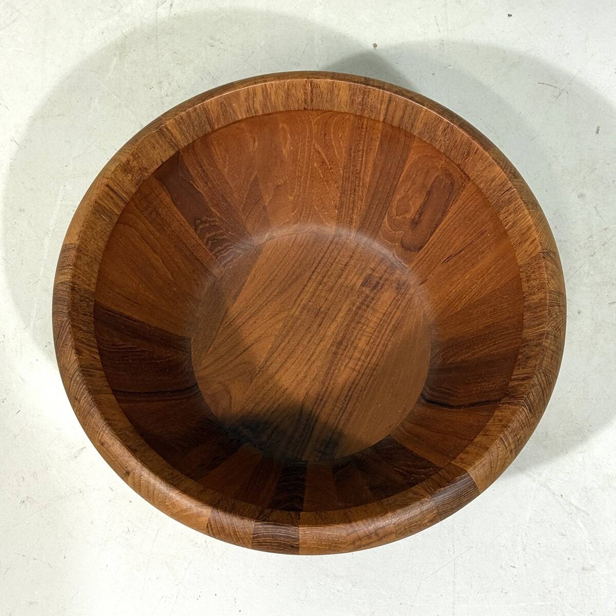 Richard Nissen large teak salade bowl fruit bowl Denmark 1960’s