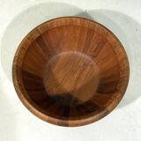 Richard Nissen large teak salade bowl fruit bowl Denmark 1960’s