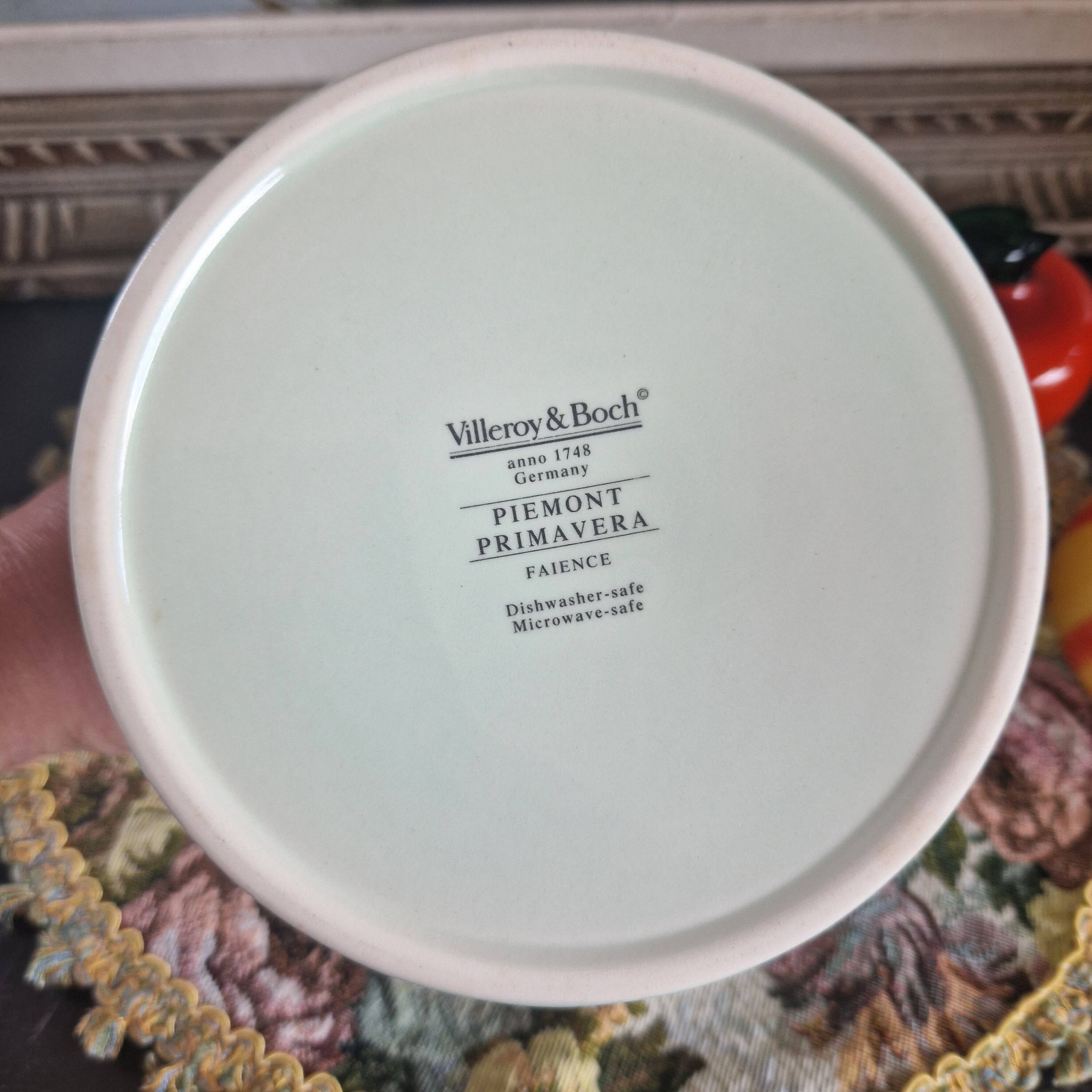 Villeroy boch coffee pitcher model piedmont primavera light green fruit