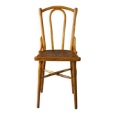 Thonet bistro chair No. 115 from around 1900 with thermoformed wooden seat.