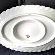 Limoges porcelain sauce boat Haviland Model "Torse"