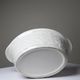 Vintage trompe-l’œil terrine with eggs in white earthenware, 1960s-1980s
