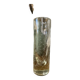 Vintage bubbled glass vase, 1970
