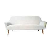 Canapé suedois scandinave années 50 restauré