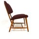 Scandinavian armchair in beech, "TeVe" Alf Svensson for Studia, Ljungs In
