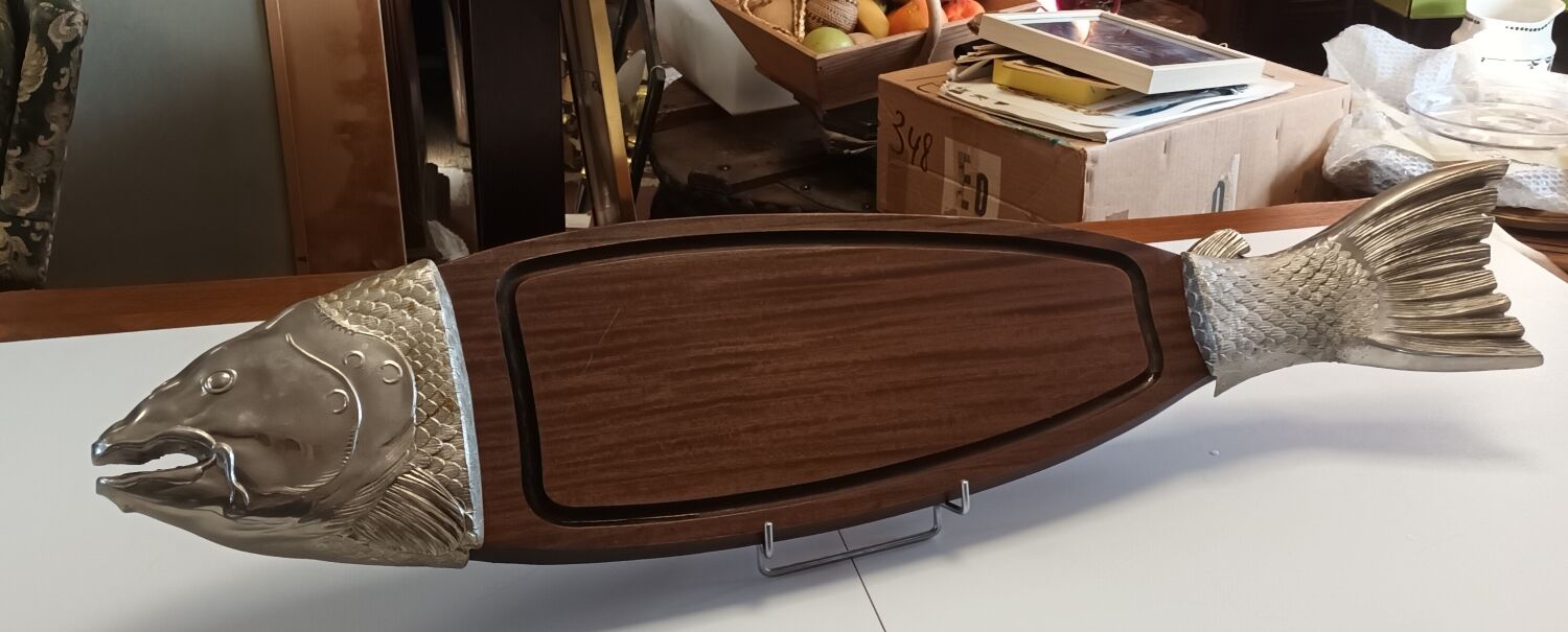 Vintage ICPMO fish tray