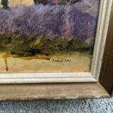 Paintings, oil on canvas "Lavender"