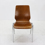Set of 6 stacking chairs, 1960