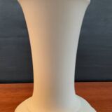 Seltmans Op Art vase Germany in biscuit porcelain from the 1960s.