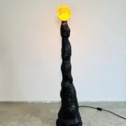 Lampe de sol Black Meteor par Jonathan Bocca pour Job Studio, Italie, 2023