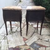 Marble bedside table