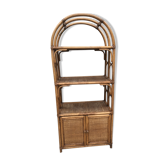 Rattan book case