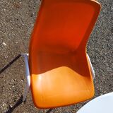 Vintage iron and plastic garden furniture