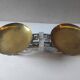 Balance Roberval old avev copper tray
