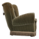 1960s, Danish relax armchair, original condition, green furniture velour.