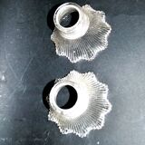 Set of 2 glasses of lamps