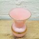 Vase rose et or