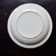 Vintage round, shallow serving dish, Saint Amand earthenware, Nouvelle Usine Cé
